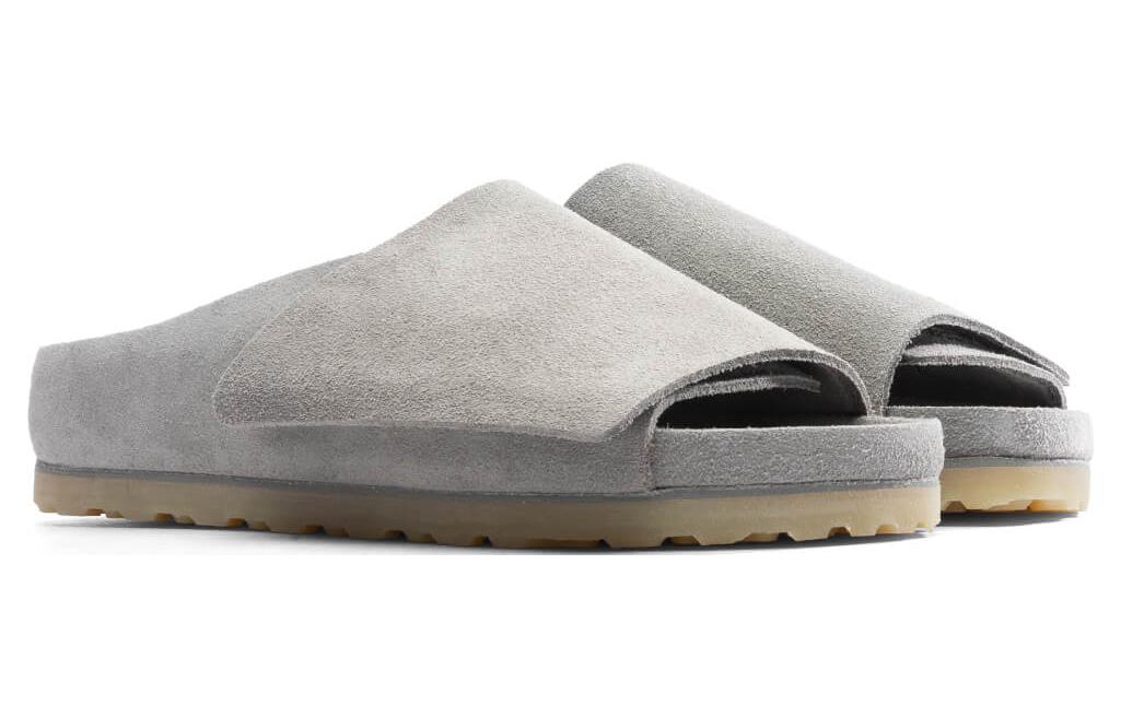 Birkenstock x Fear of God Los Feliz Suede Leather Narrow Fit Sandals 'Cement' 03452-CEM