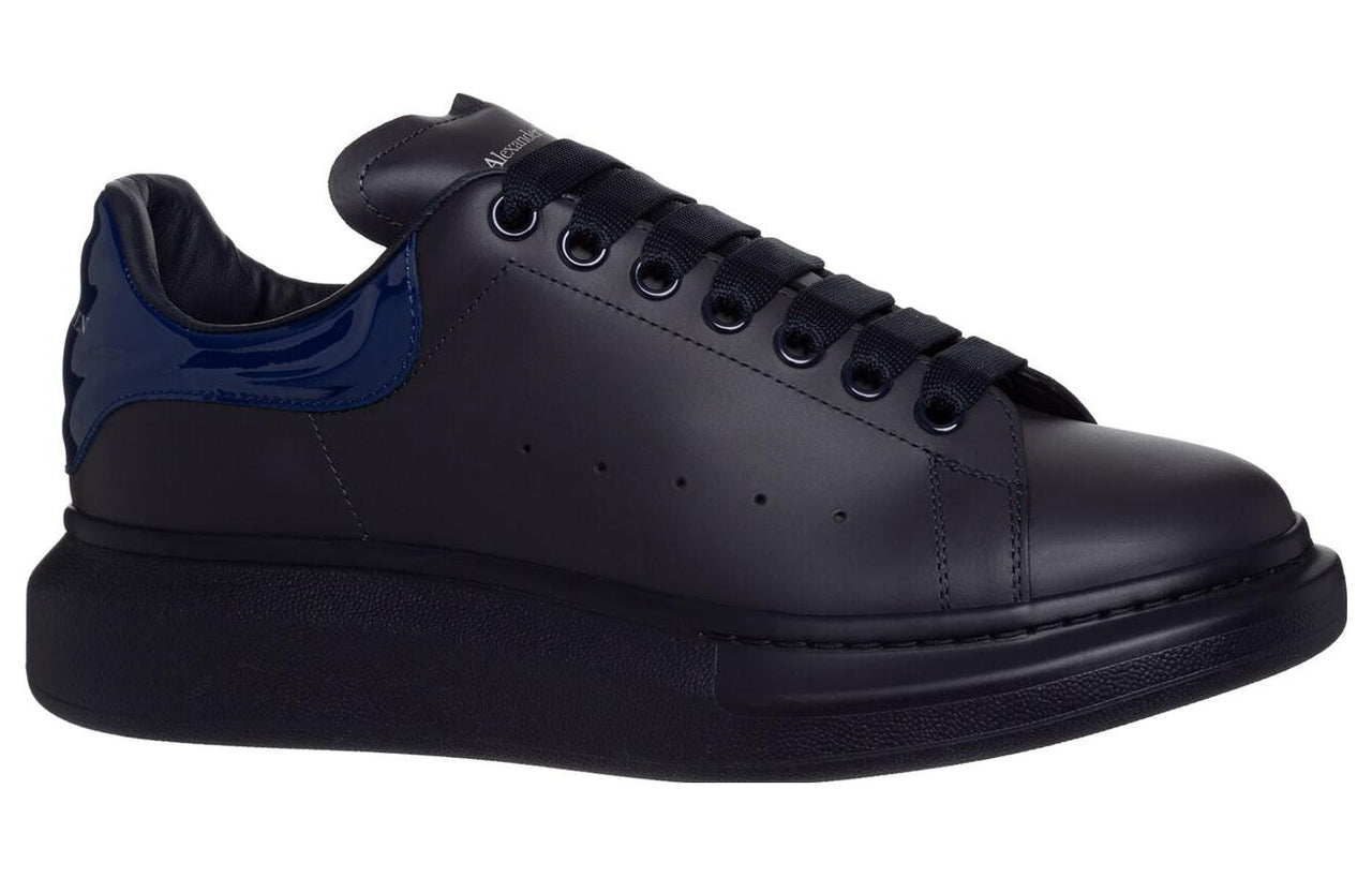 Alexander McQueen Oversized Sneaker 'Triple Black Blue' 727390WICGV4219