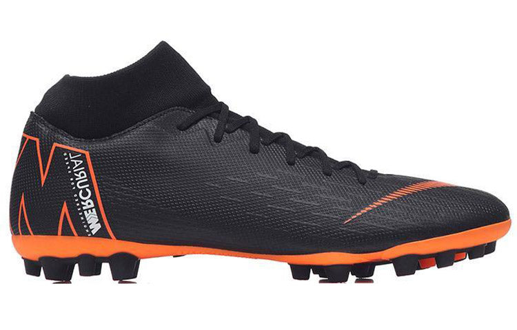 Nike Mercurial Superfly 6 AG Artificial Grass 'Black Orange' AO8997-081