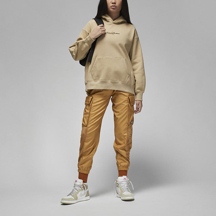(WMNS) Air Jordan Paris Collective Hooded Pullover 'Beige' DV1386-250