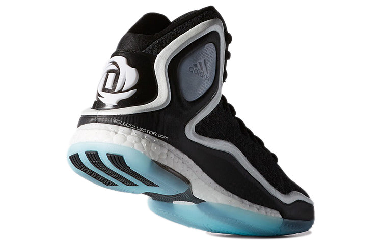 adidas D Rose 5 Boost 'Black White Blue' C76546