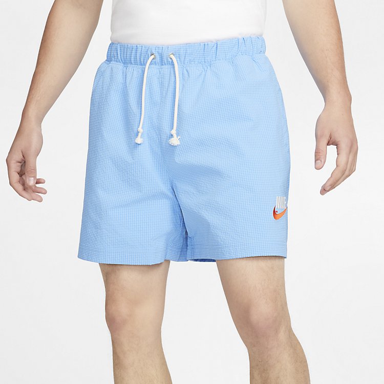 Nike Sportswear Lined Woven Shorts 'University Blue' DM5281-412