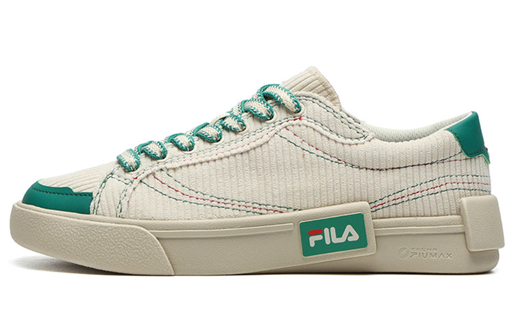 (WMNS) FILA FUSION Pop Skate Shoes 'Cream White Green' T12W218204FAA