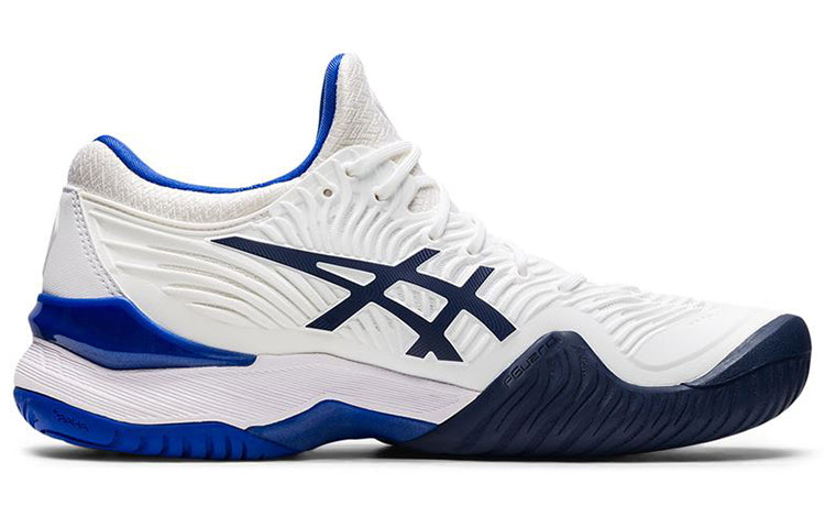 (WMNS) ASICS Court FF 2 'White Blue' 1042A076-103