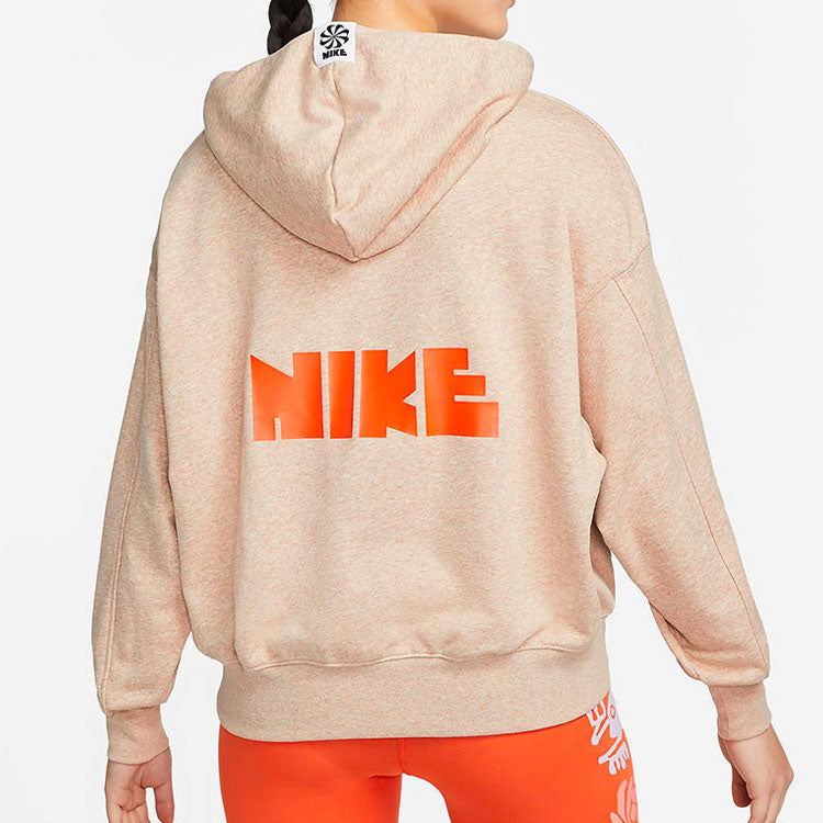 (WMNS) Nike x Atmos Sportswear Circa 72 Hoodie 'Pink Orange' DM6776-200