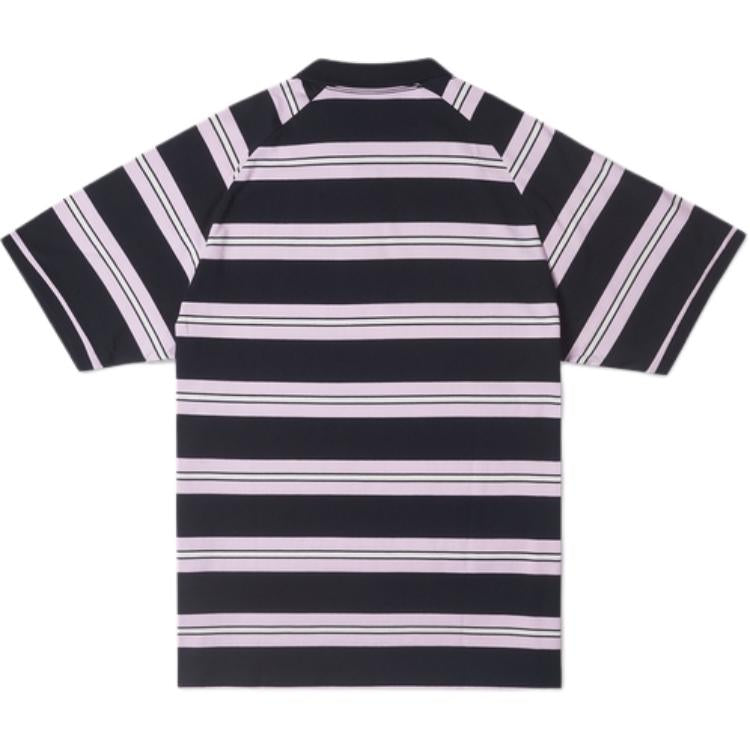 Converse Marquis Striped Short-Sleeve Polo Shirt 'Black' 10026821-A01