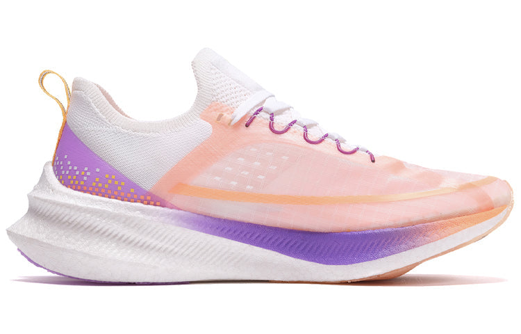 (WMNS) Li-Ning FeiDian Challenger 'White Orange Purple' ARMR012-1