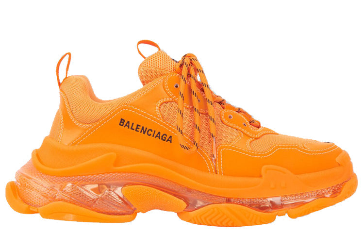 (WMNS) Balenciaga Triple S Sneaker 'Clear Sole Orange' 544351W2GA17510