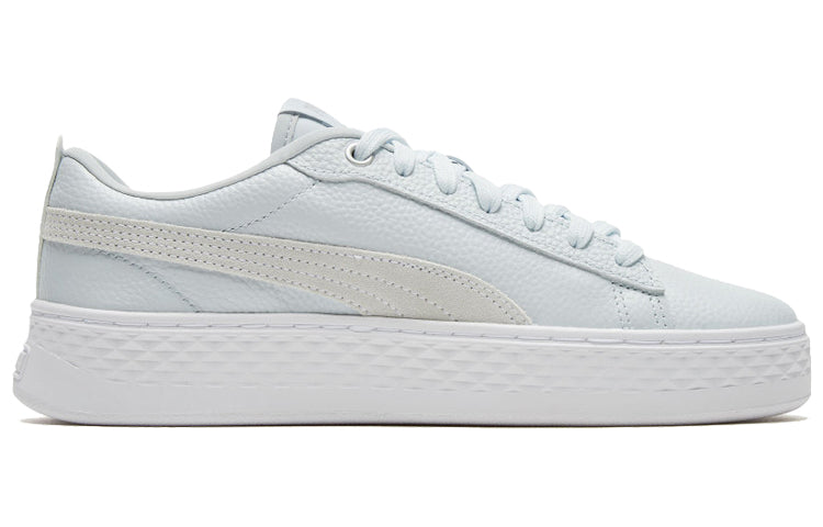 (WMNS) PUMA Smash Platform L Light Blue 366487-19