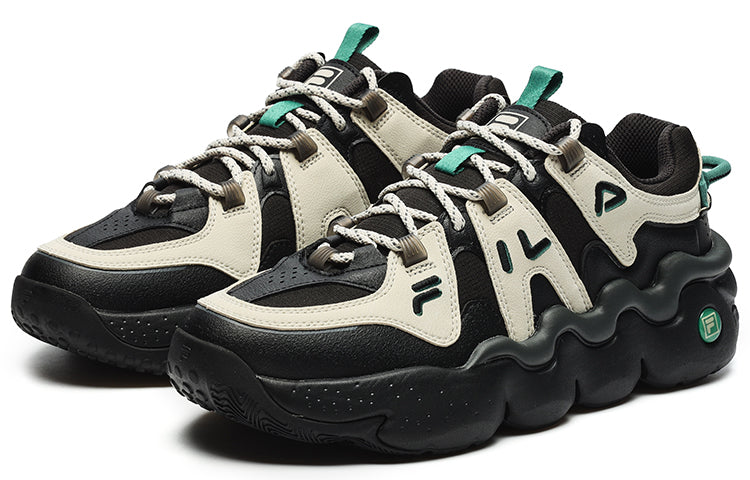 FILA Panini Basketball Shoes 'Black Oatmeal' F12M242605FBO