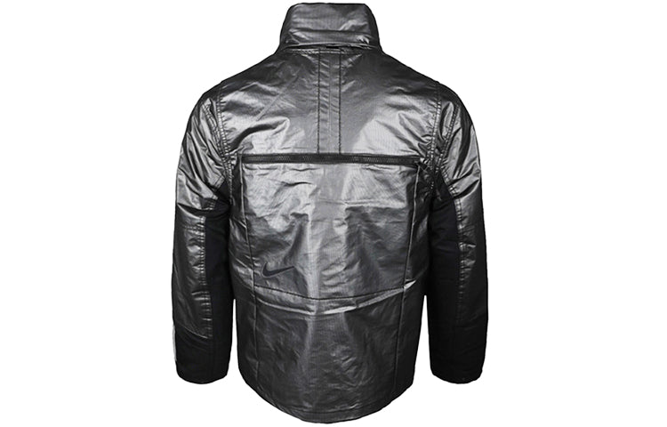 Nike Nsw Tech Pack Stay Warm Athleisure Casual Sports Windproof waterproof Jacket Metallic Silver Goldsilver CK0698-095