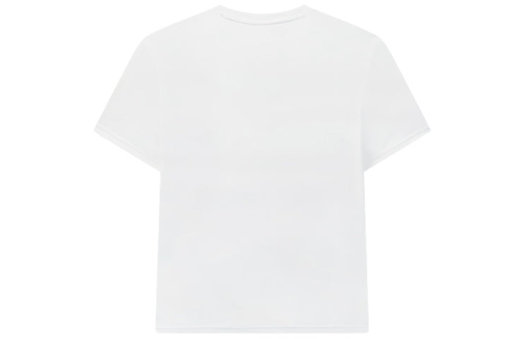 FILA Loose logo Alphabet Numeric Short Sleeve White F11M038117F-WT