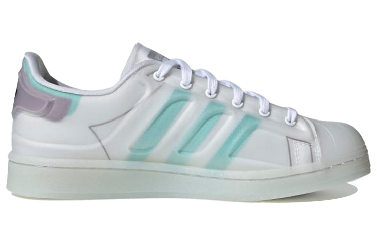 (WMNS) adidas originals Superstar Futureshell Shoes White/Blue FY7356