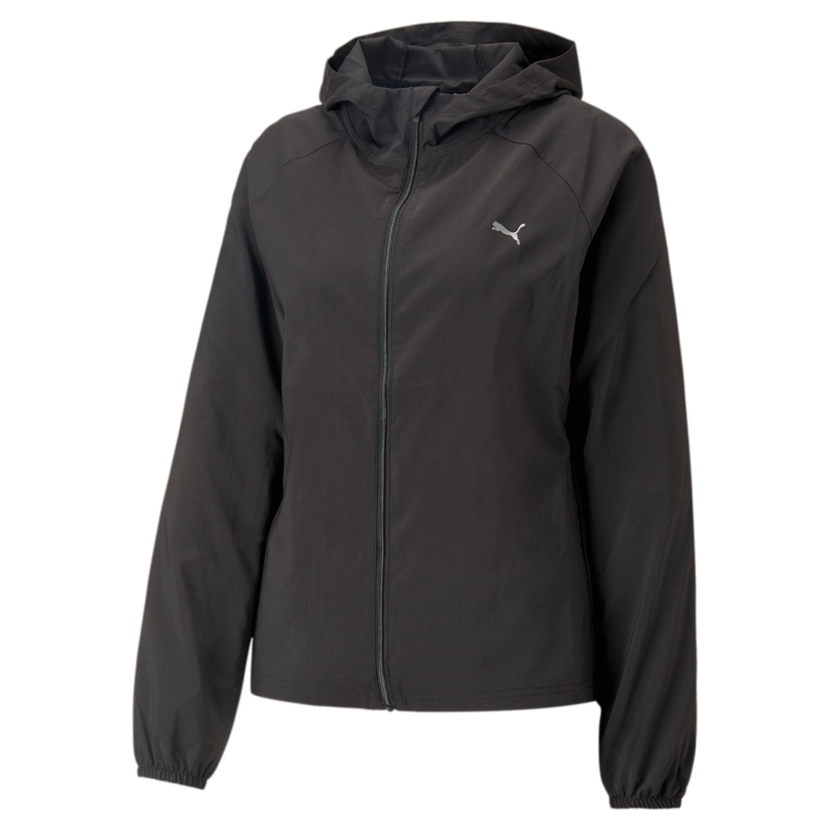 (WMNS) PUMA Run Fav Hood Woven Jacket 'Black' 523172-01