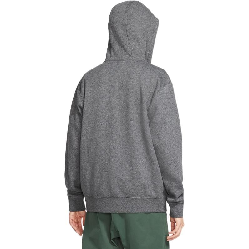 Nike Sportswear Club Fleece Full-Zip Hoodie 'Dark grey' BV2646-071