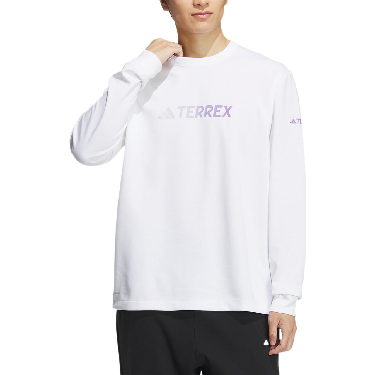 adidas Terrex Long Sleeve T-Shirt 'White' IP9945