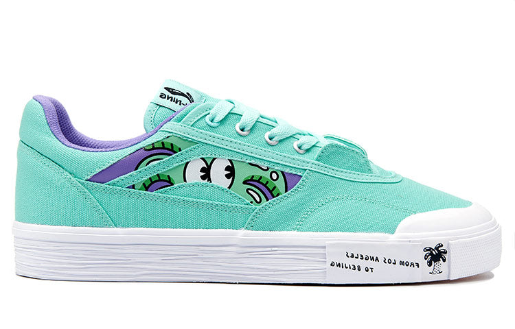(WMNS) Li-Ning x Steven Harrington Hand-Plant Shoes 'Aqua Green' AECR070-3