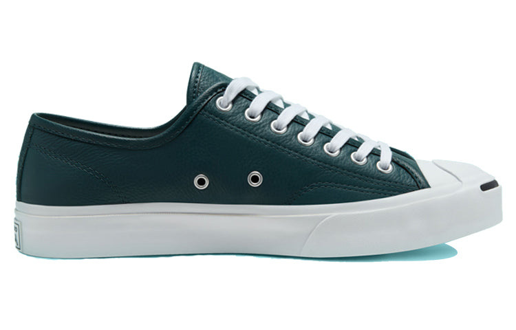 Converse Seasonal Color Leather Jack Purcell 'Green White' 166726C