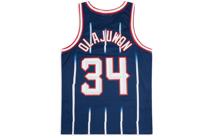 Mitchell & Ness NBA Swingman Jersey 'Houston Rockets - Hakeem Olajuwon 1996/97'' SMJYGS18173-HRONAVY96HOL