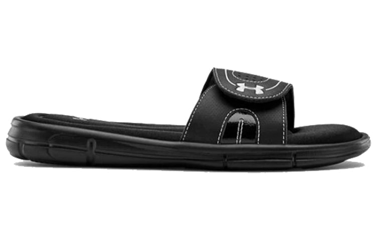 (WMNS) Under Armour Ignite VII Slippers Black 1287319-001