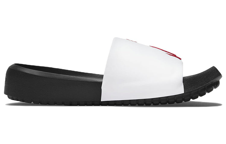 (WMNS) Air Jordan Nola Slide 'White Black Gym Red' CZ8027-160