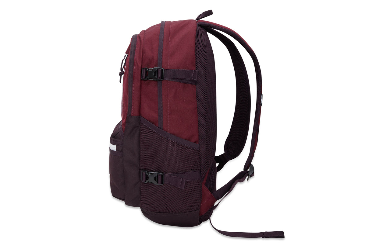 Converse Straight Edge Chuck Taylor Logo Backpack 'Burgundy' 10024295507