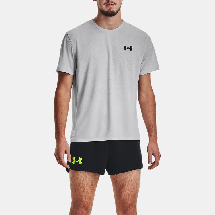 Under Armour Rush Run T-Shirt 'Light Grey' 1378403-011