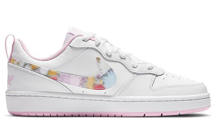 (GS) Nike Court Borough Low 2 SE 'Floral Swoosh' CK5426-100