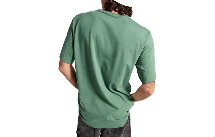 Converse Go-To Embroidered Star Chevron Standard-Fit T-Shirt 'Olive' 10023876-A32