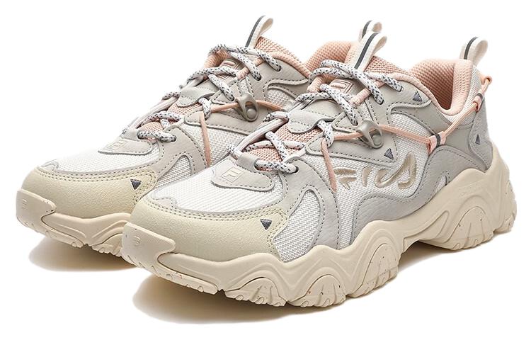 (WMNS) FILA Disruptor Low Sneakers 'Silver Pink' F12W342107FPA