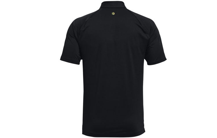 Under Armour Rush Bonded Polo Shirt 'Black' 1366253-001