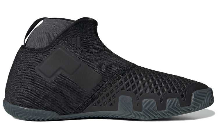(WMNS) adidas Stycon Laceless Clay Court 'Core Black' FV2782