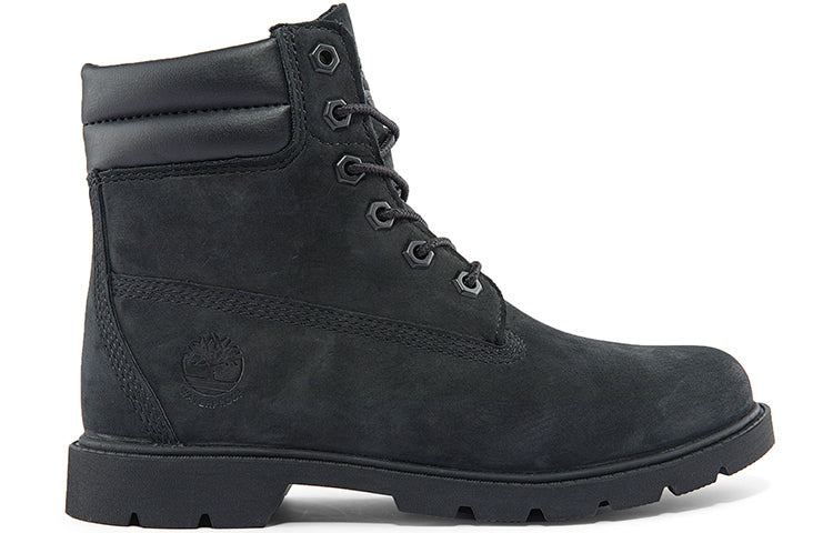 (WMNS) Timberland Linden Woods 6-Inch Double Collar Boots 'Black' A156S001