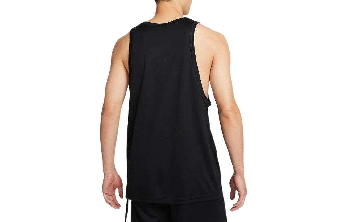 Men's Nike Big Swoosh Training Quick Dry Breathable Basketball Jersey/Vest Black DH7133-013