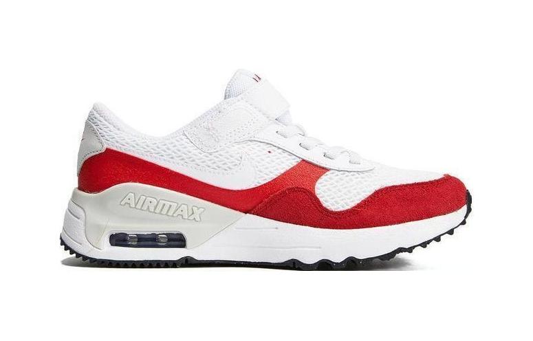 (PS) Nike Air Max SYSTM Shoes 'White University Red' DQ0285-108