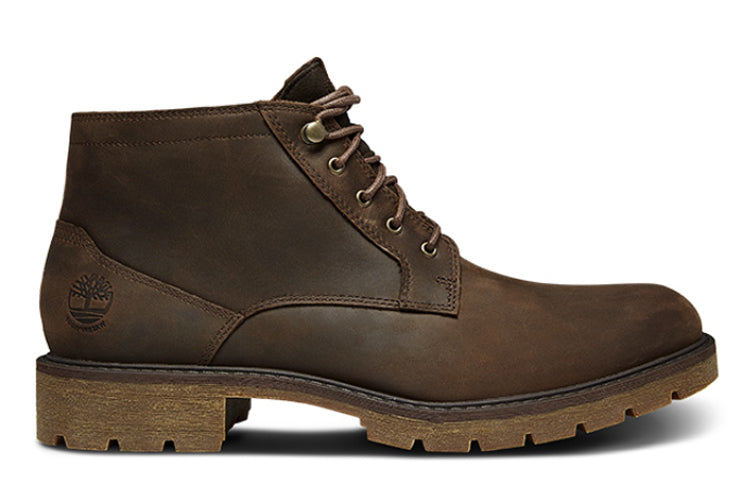 Timberland Elmhurst Waterproof Chukka Wide-Fit Boot 'Dark Brown' A26HCW