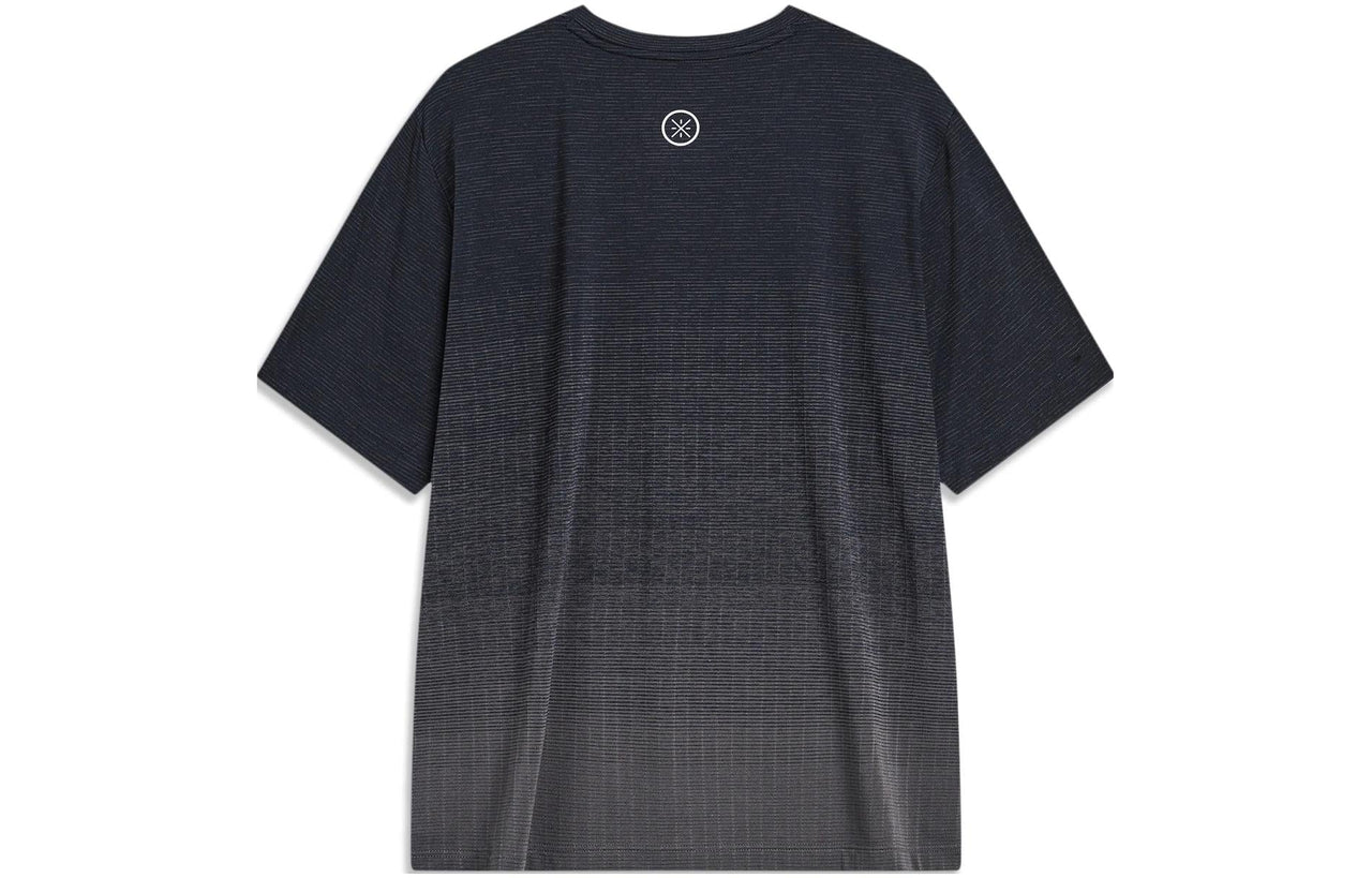 Li-Ning Way of Wade T-shirt 'Black Grey' ATST563-1