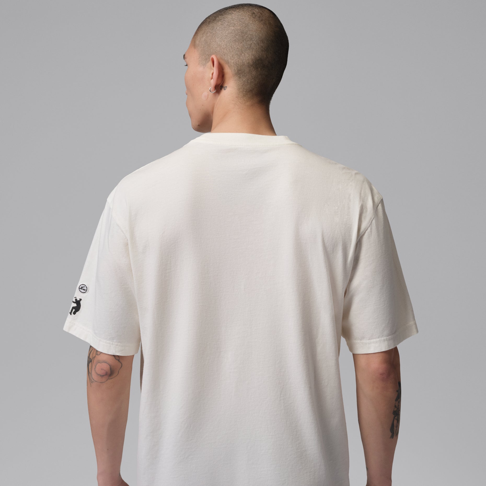 Air Jordan x Union x Fragment T-shirt 'Pale Ivory Black' IM6556-110