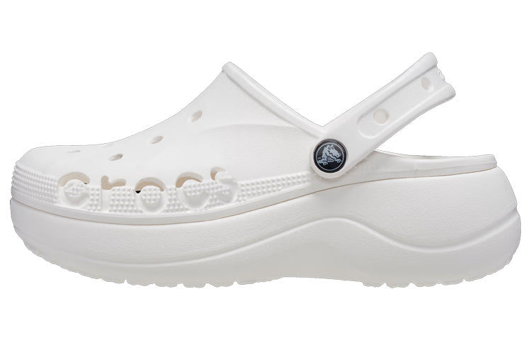 (WMNS) Crocs Classic Baya Platform Slide 'White' 208186-100