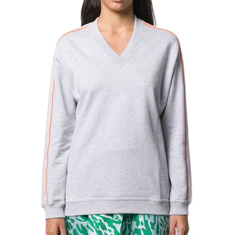 (WMNS) KENZO Back Logo V neck Sports Hoodie White F952SW774952-93
