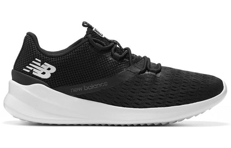 (WMNS) New Balance District Run Sneakers Black/White WDRNBK1