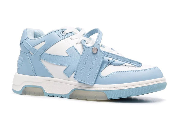 Off-White Out Of Office Calf Leather 'White Blue' OMIA189F21LEA0050140