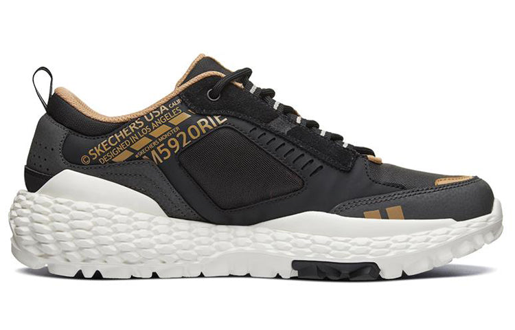 Skechers Monster Low-Top Sneakers Black/Gold 51715-BLK