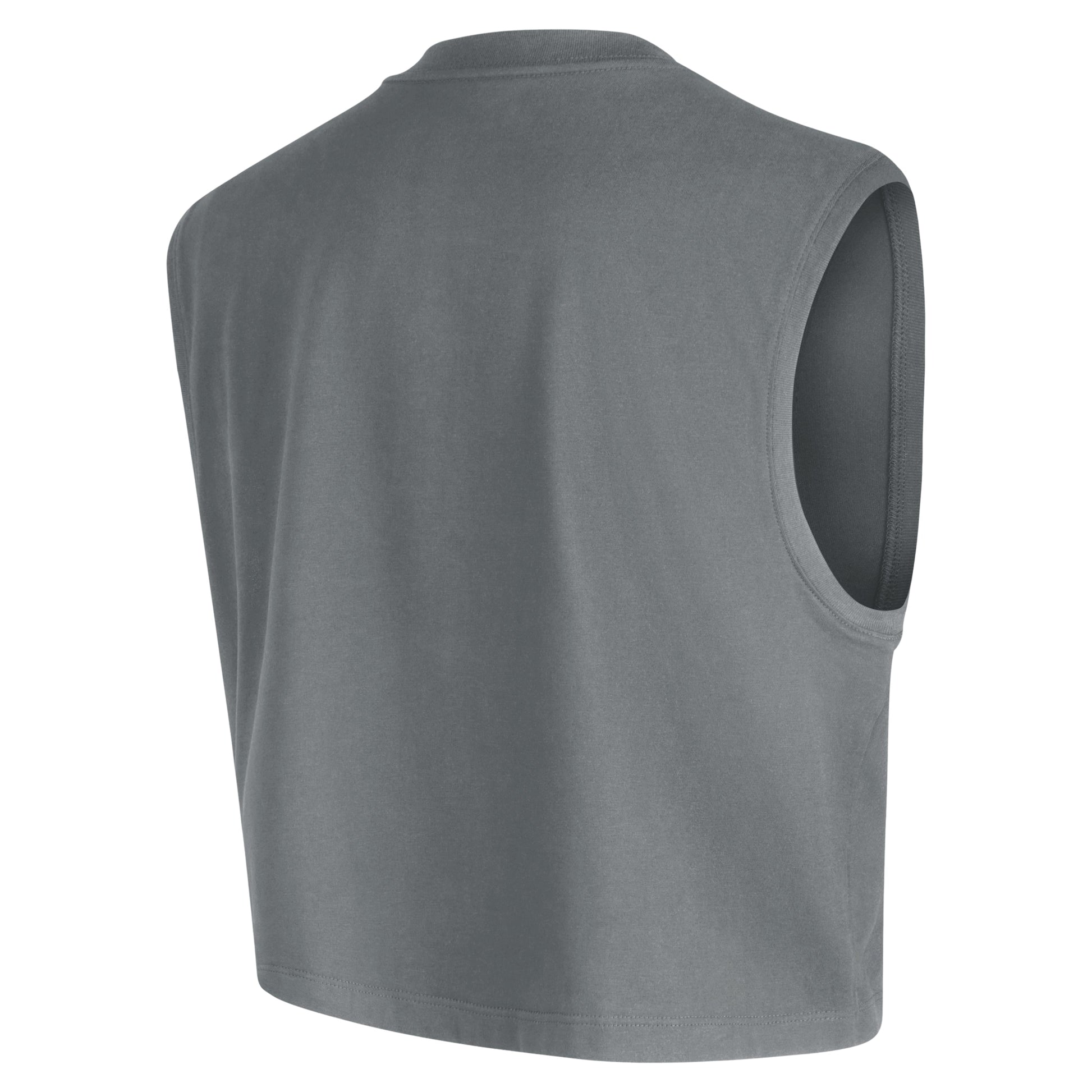 Nike (WMNS) Portland FireWNBA Sleeveless Cropped T-Shirt 'Smoke Grey' IQ8216-084