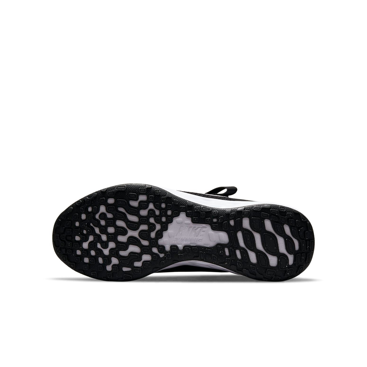 (GS) Nike Revolution 6 FlyEase 'Black White' DD1113-003