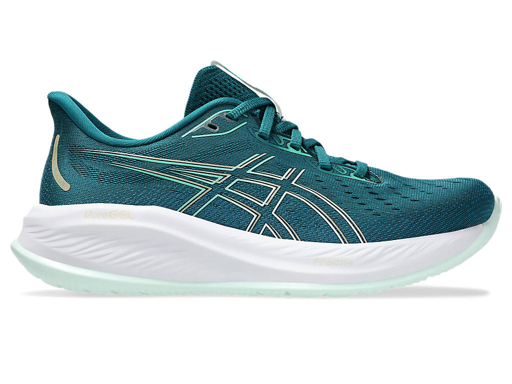 (WMNS) ASICS GEL-CUMULUS 26 Neutral Trainer 'Teal' 1012B599-300