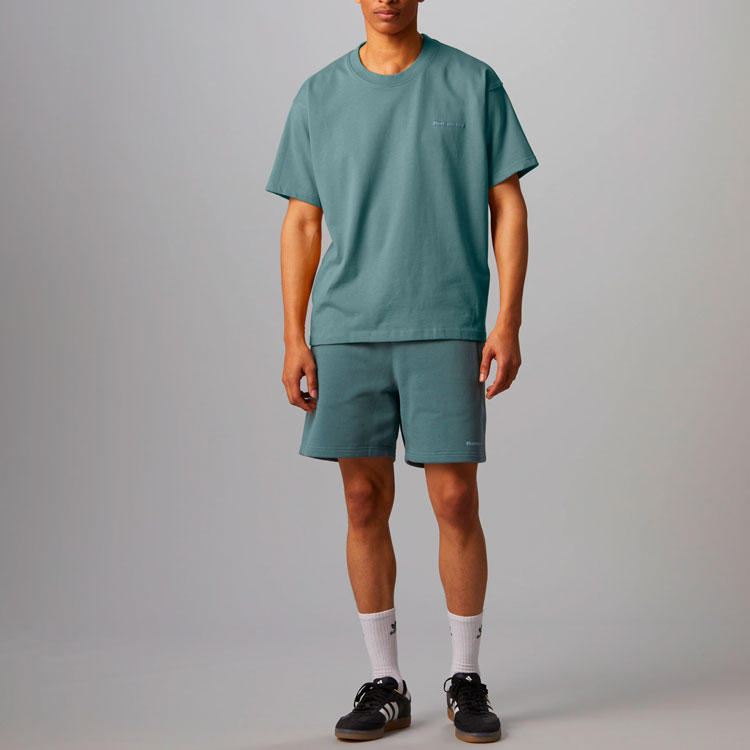 adidas x Pharrell Humanrace Small Logo T-Shirt 'Hazy Emerald' HI2957