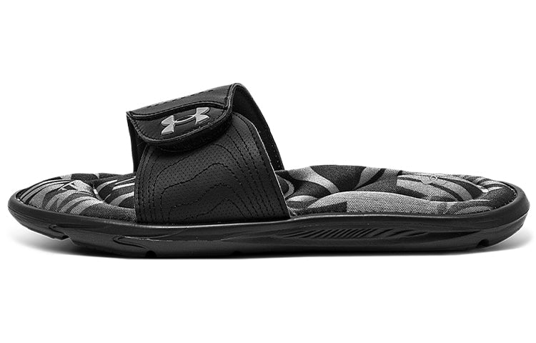 (WMNS) Under Armour Ignite VI Graphic FB Sandals Black 3023767-001
