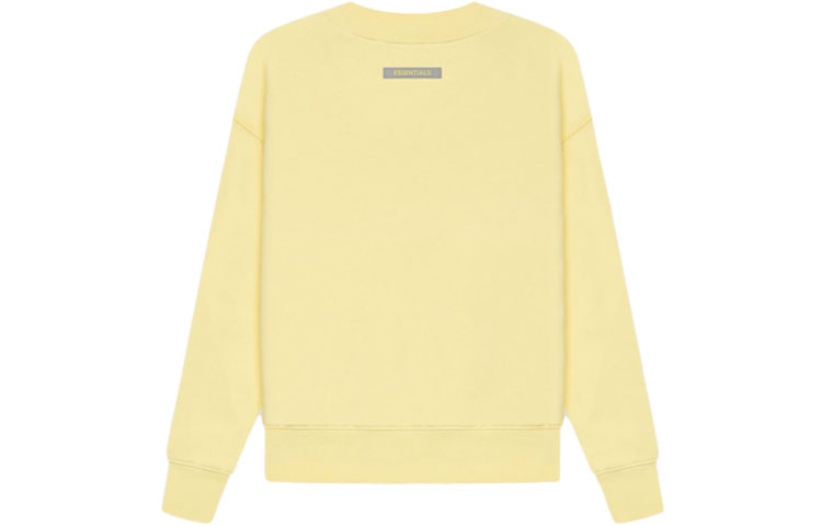 (GS) Fear of God Essentials SS21 Pull-Over Crewneck Yellow/Lemonade FOG-SS21-519