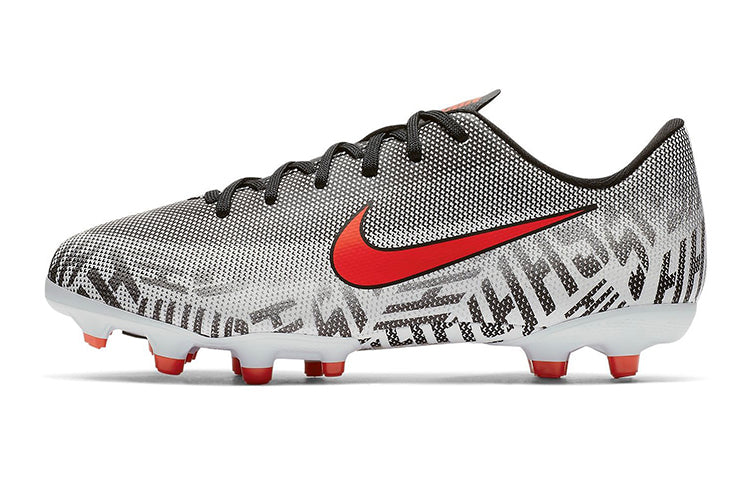 (GS) Nike Mercurial Vapor 12 Academy Neymar FG/MG 'Grey Red' AO2896-170